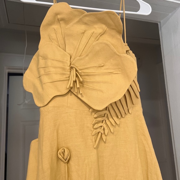 FARM Rio Sand Garden Lenzing™ Ecovero™ Euroflax™ Midi Dress - Picture 7 of 8